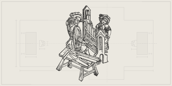 600x300 Planning Space For Organs - Organ Sketch
