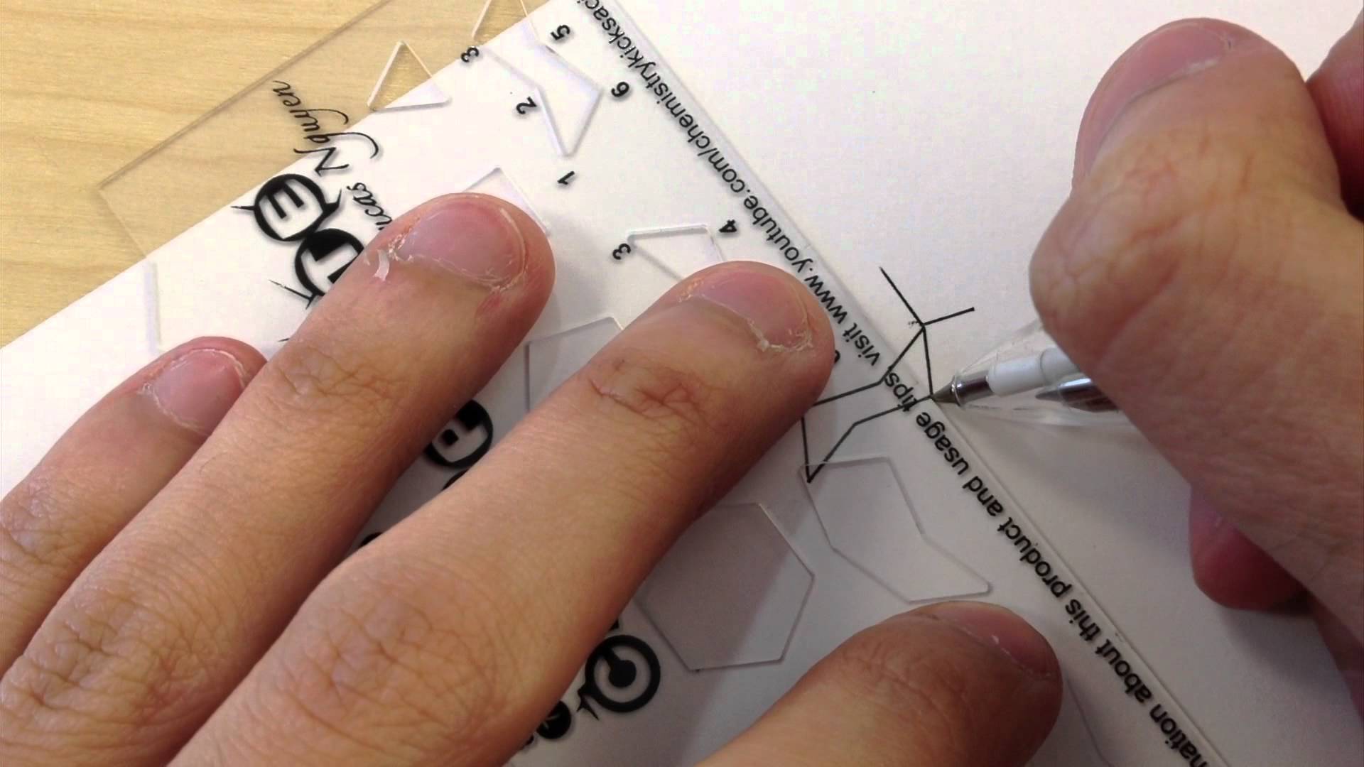 1920x1080 Chemplate Demonstration - Organic Chemistry Sketch