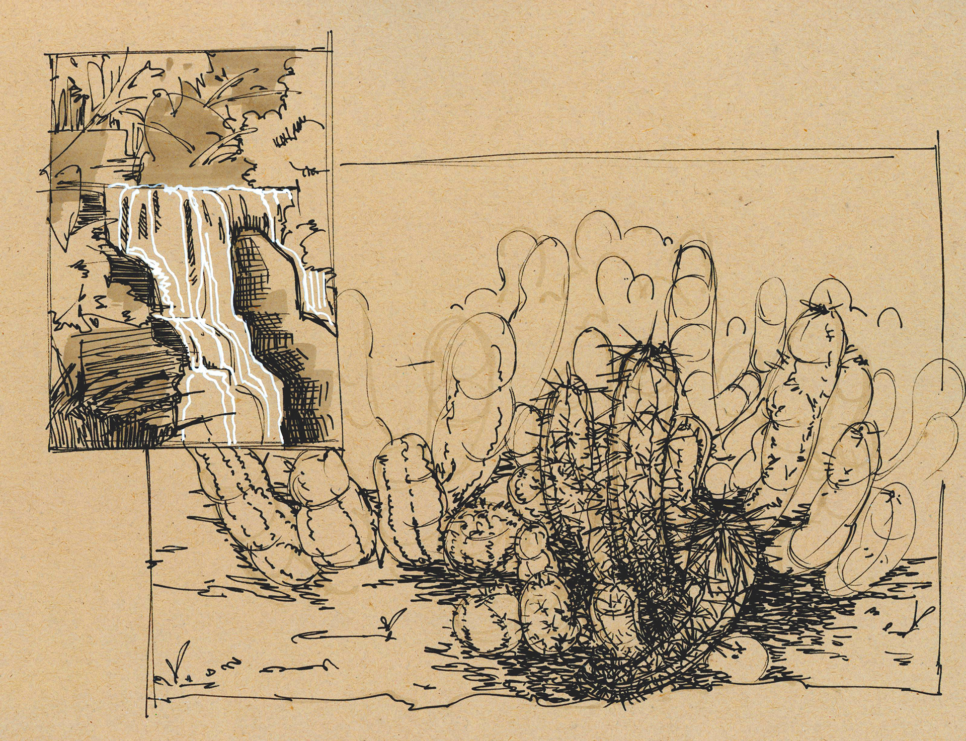 1920x1474 Melanie Yu Background Design Amp Illustration - Organic Sketches