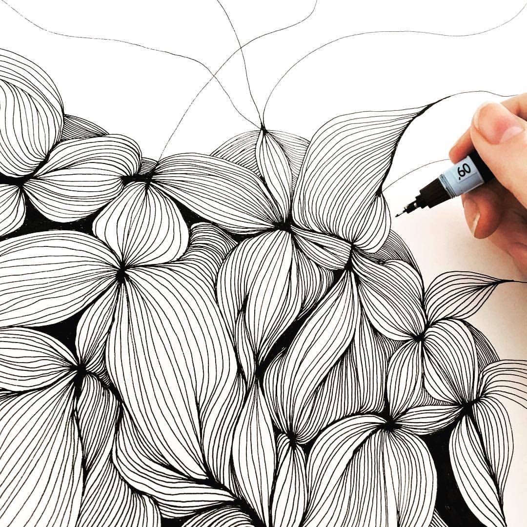 1080x1080 Organic Abstract Drawings From Helen Wells. Work In Progress - Organic Sketches