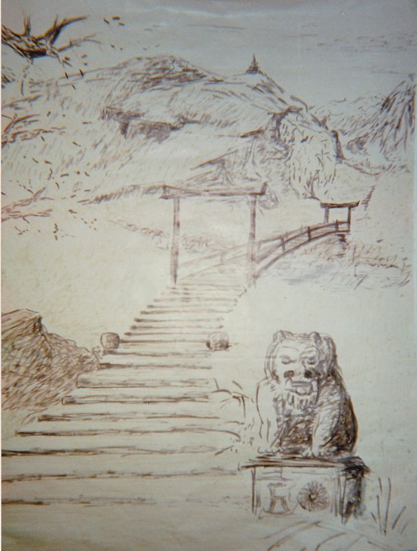 605x800 Oriental Sketch Gifts By Stevenwillis Zippi - Oriental Sketch