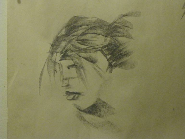 770x578 Saatchi Art Soho Oriental Sketch 1 Drawing By William A Maecker - Oriental Sketch