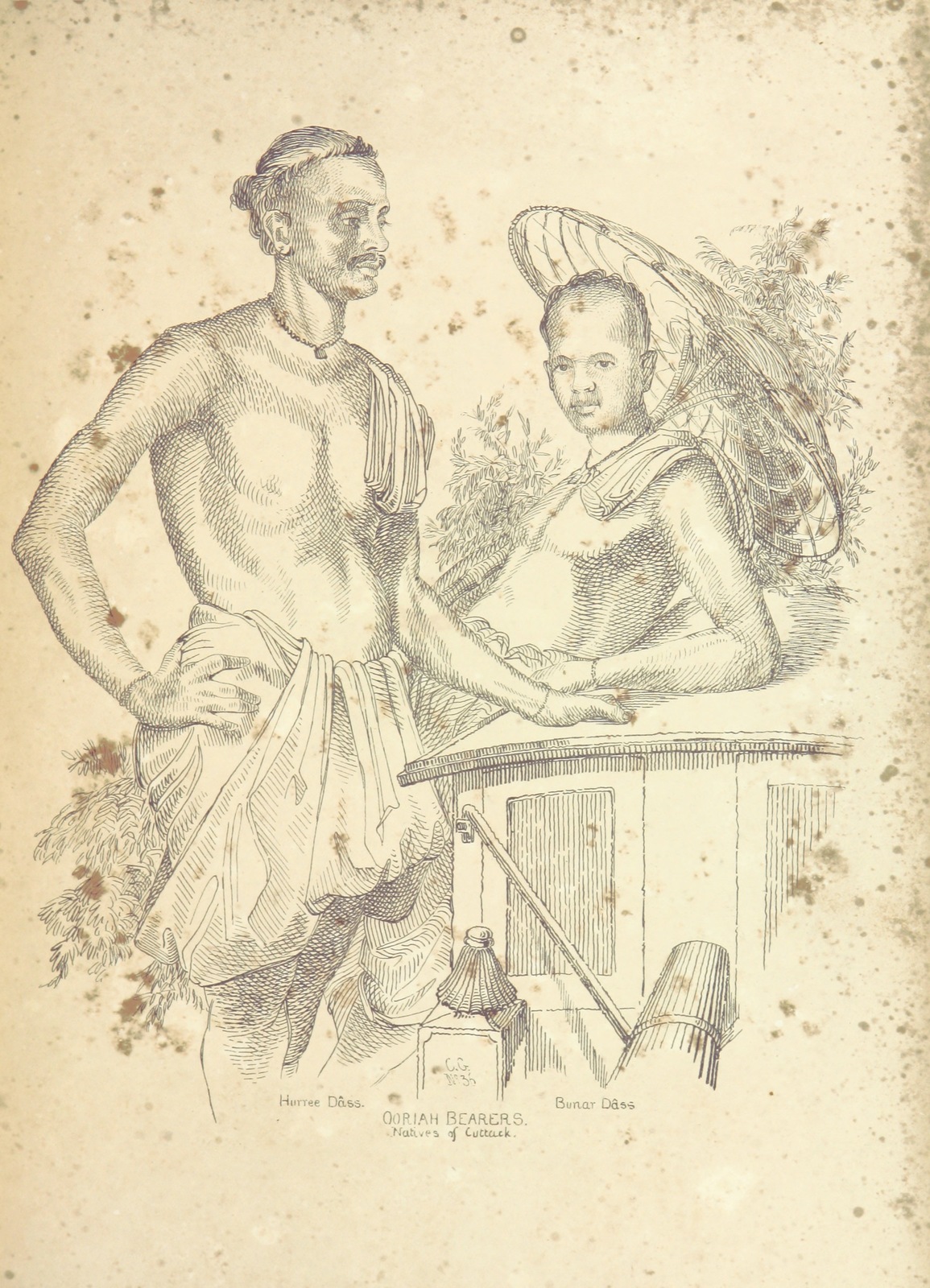 1155x1600 People From A Series Of Miscellaneous Rough Sketches Of Oriental - Oriental Sketch