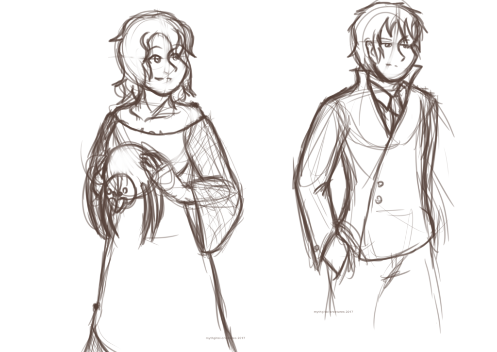 1024x725 Sq And Origami Sketches By Mythgital Creatures - Origami Sketch