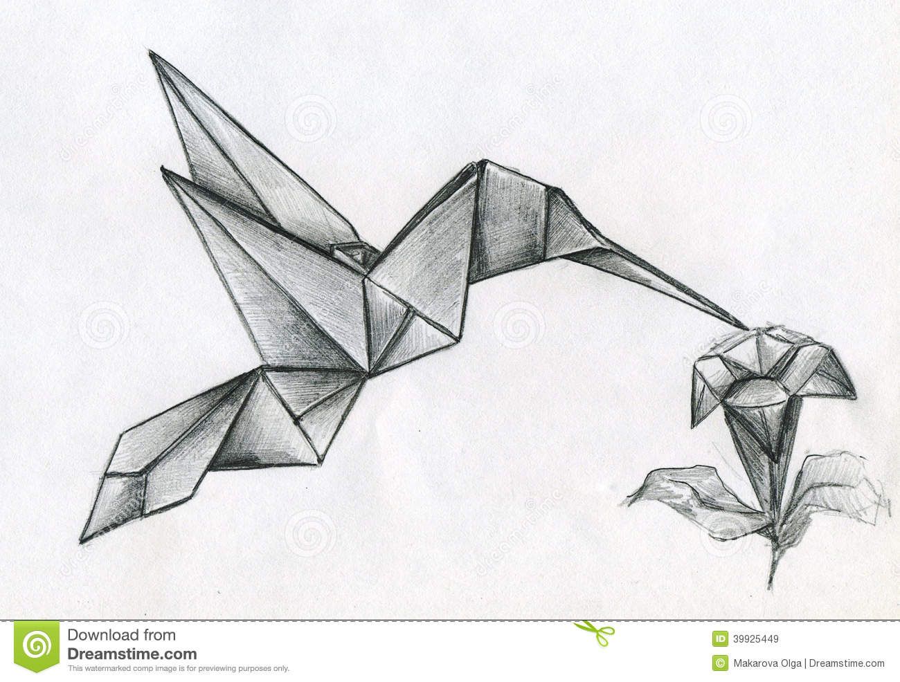 1300x986 Origami Sketch - Origami Sketch