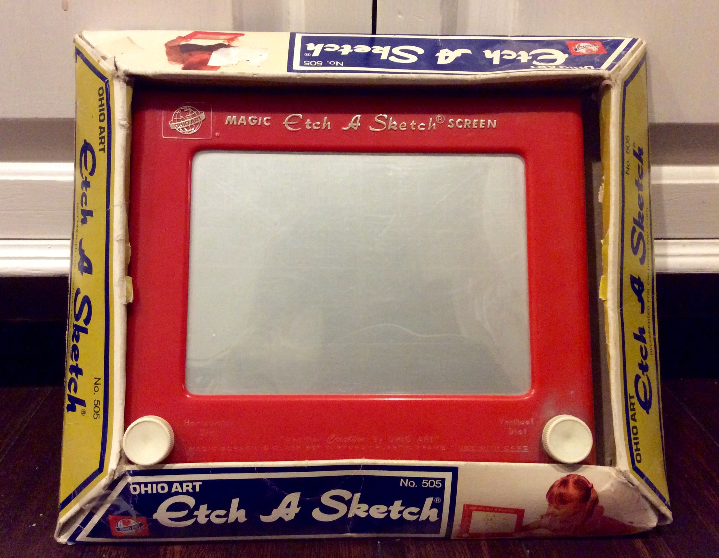 2469x1916 Original Etch A Sketch By Ohio Art Iob, Vintage Etch A Sketch - Original Etch A Sketch