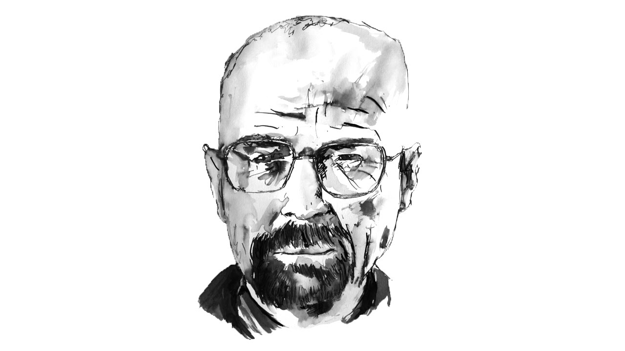 1280x720 Heisenberg (Breaking Bad) - Original Heisenberg Sketch