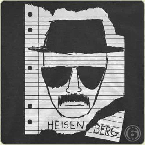 500x500 Breaking Bad Heisenberg Sketch Tshirtvortex - Original Heisenberg Sketch