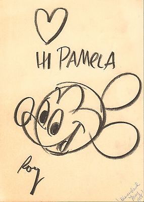 285x400 Mickey Mouse Club, Roy Williams Original Mickey Mouse Sketch + - Original Mickey Mouse Sketch
