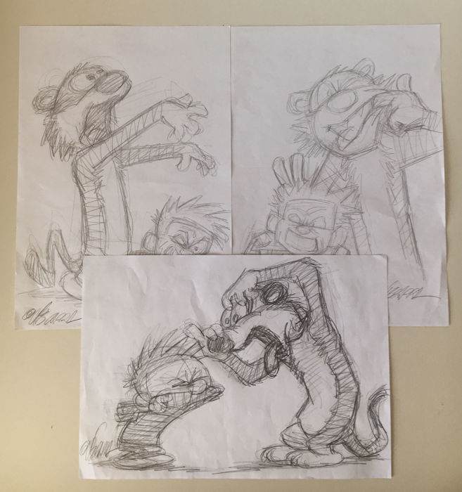 657x700 Joan Vizcarra - Original Sketches