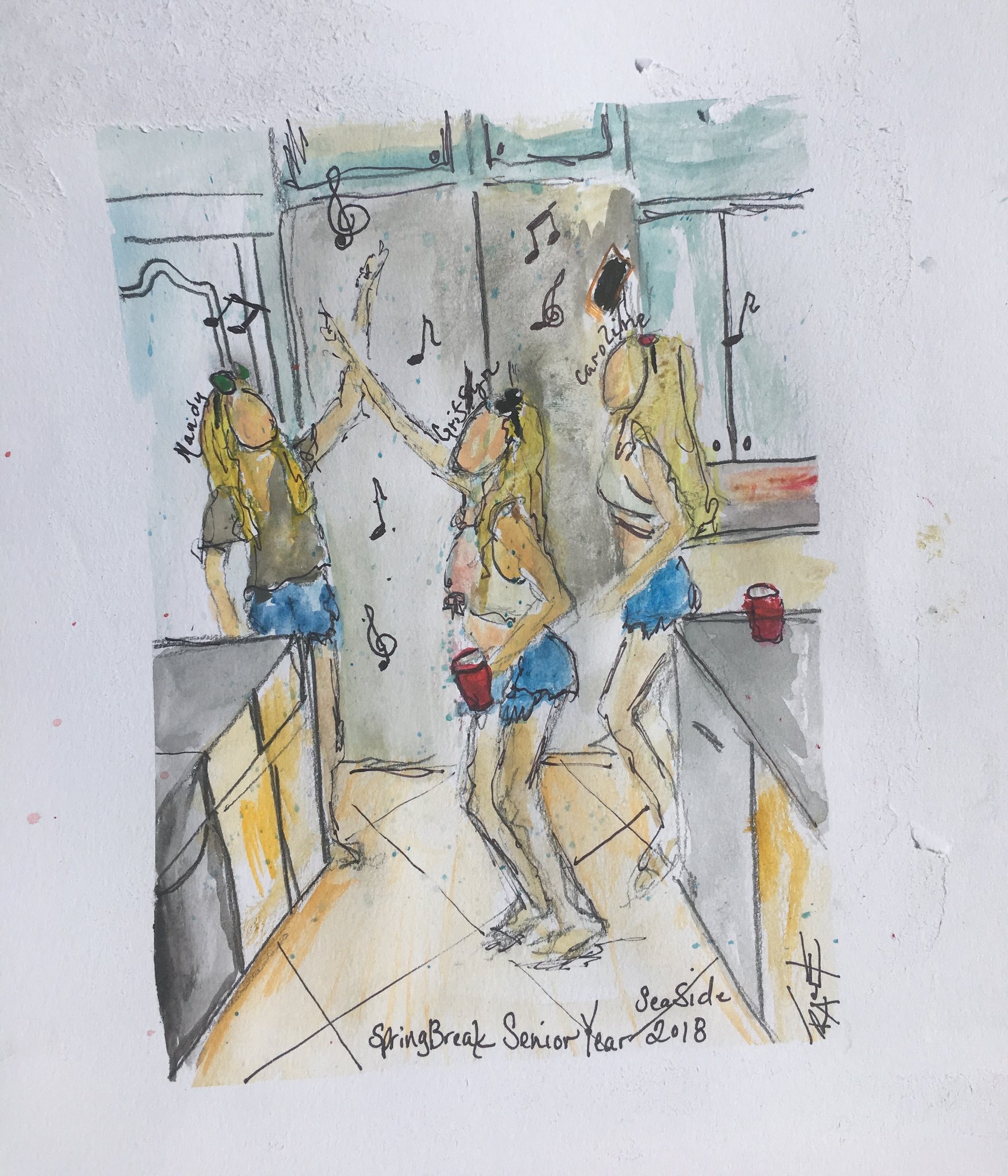 1755x2048 Original Commissioned Watercolor Sketches Traceegentrymatthews - Original Sketches