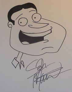 236x300 Seth Macfarlane Original Family Guy Hand Drawn 11x8' Signed - Original Sketches