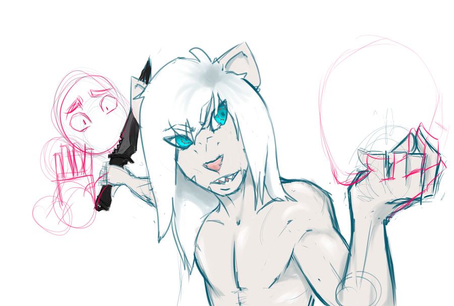 900x608 Orion Sketch Wip By Badlovelion - Orion Sketch