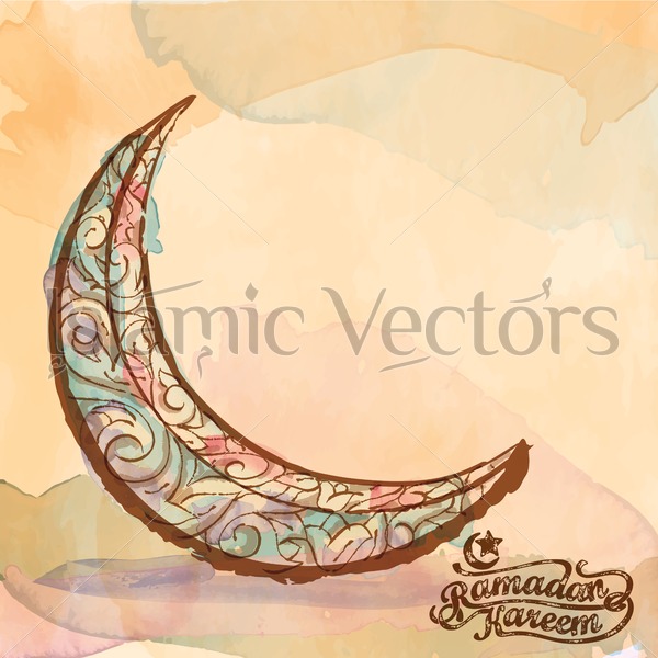 600x600 Download Islamic Vector Design Ramadan Kareem - Ornament Sketch