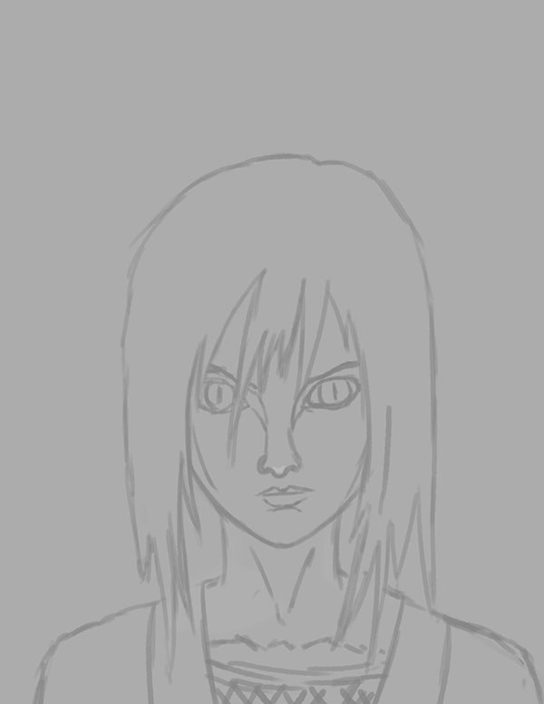 600x776 Kid Orochimaru On Wacom Gallery - Orochimaru Sketch