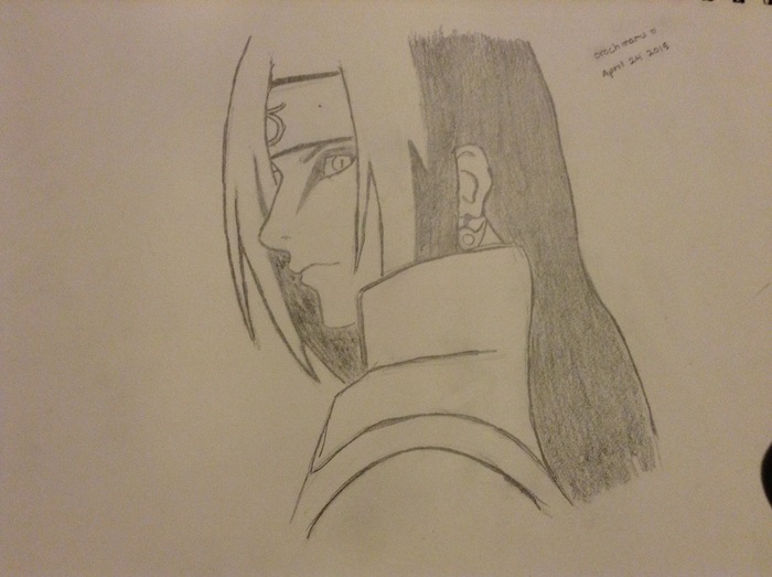 700x523 Orochimaru Sketch I Did A While Ago ) Naruto - Orochimaru Sketch
