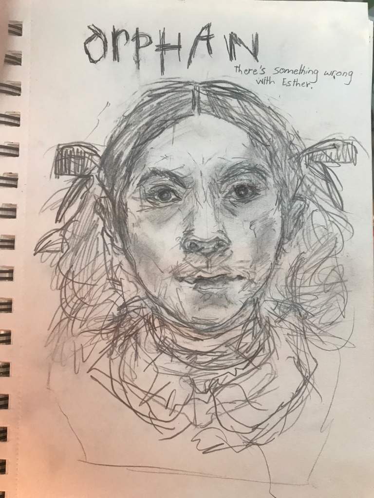 768x1024 Orphan Thriller Cover Sketch Horror Amino - Orphan Sketch