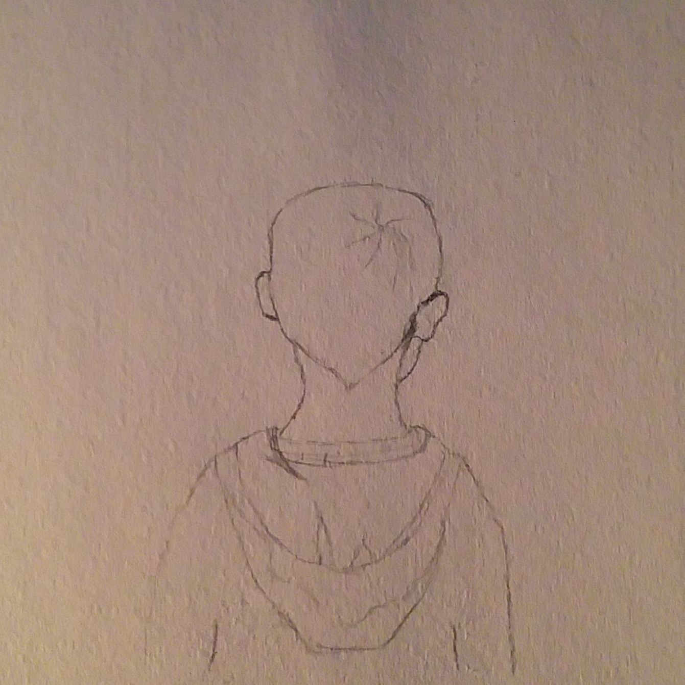 1341x1341 Stage 1 Of My Sketch. Theme Orphans. - Orphan Sketch