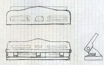 400x250 Orthographic Sketching Drafting, Modeling And 3d Printing With - Orthographic Sketch