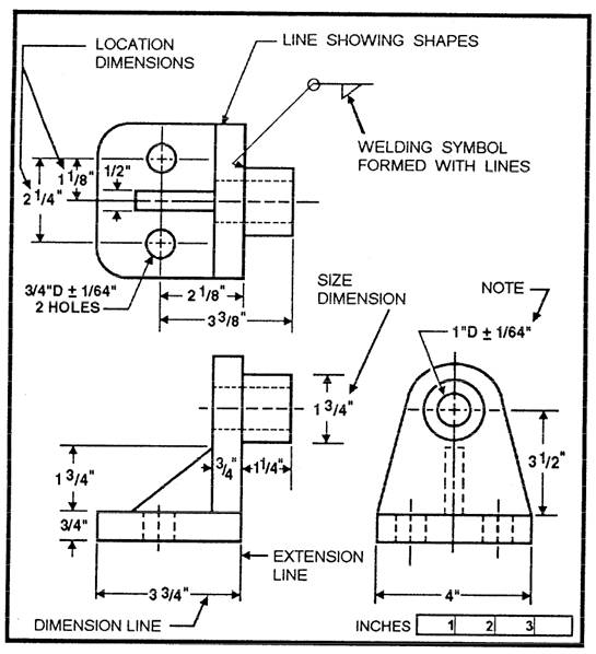 545x598 Admt Blog! ) Difference Between Perspective, Isometric, Oblique - Orthographic Sketch Definition