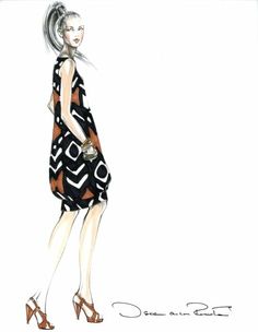 236x304 Oscar De La Renta Sketches - Oscar Sketch