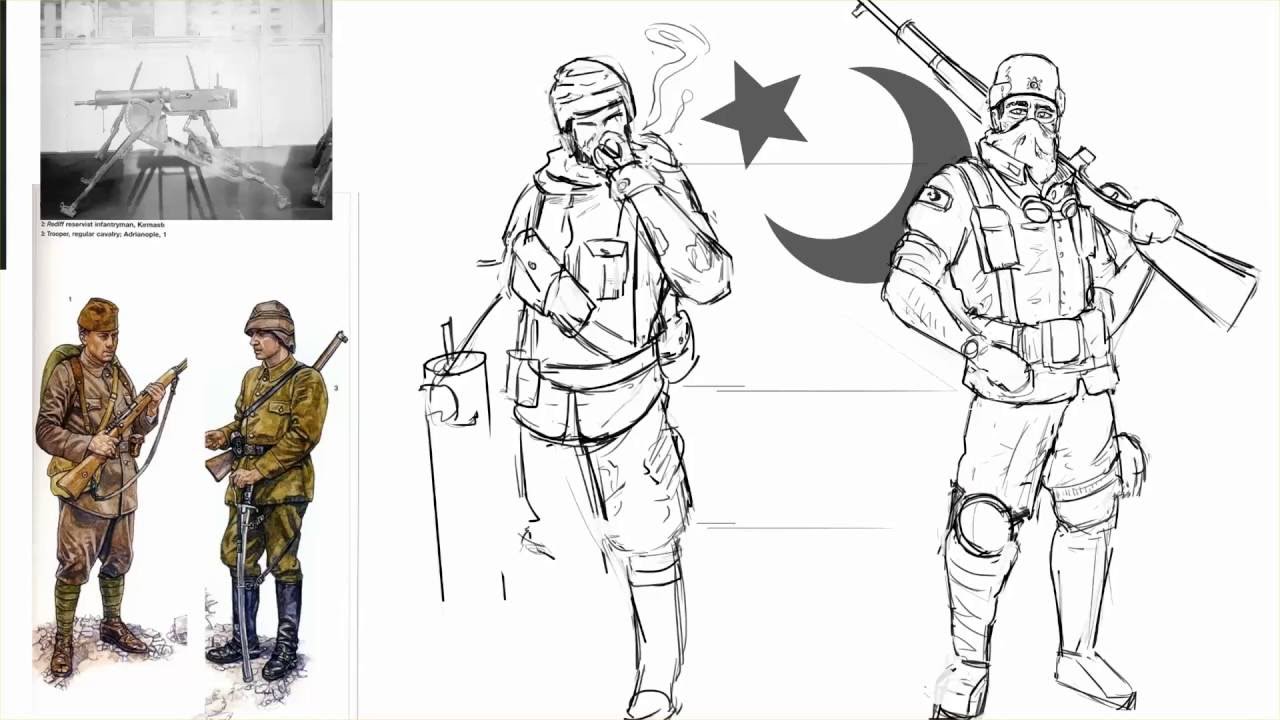 1280x720 World Of Kaiserreich - Ottoman Sketch