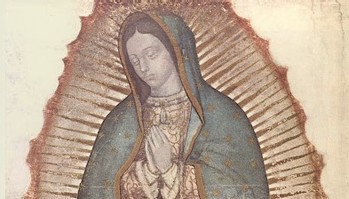 349x199 Ten Amazing Facts About The Miraculous Image Of Our Lady Of - Our Lady Of Guadalupe Sketch