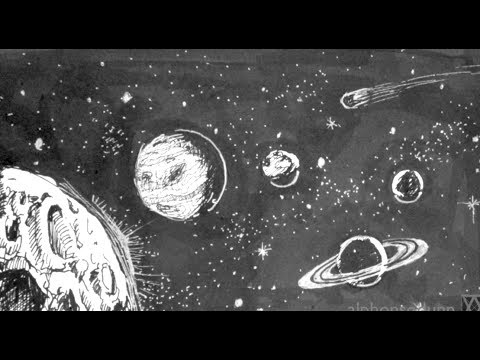 480x360 Pen And Ink Drawing Tutorials How To Draw Outer Space With - Outer Space Sketches