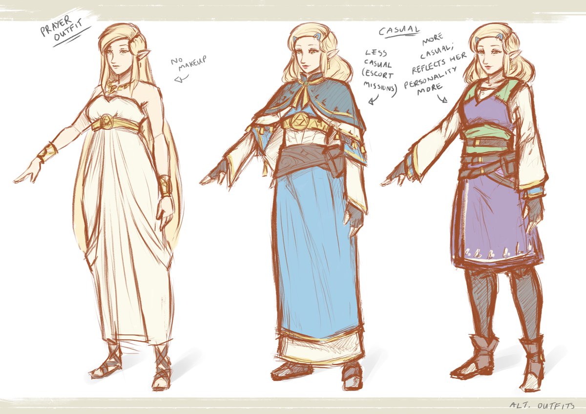 1200x848 Mask On Twitter Bonus Outfit Sketches For - Outfit Sketches