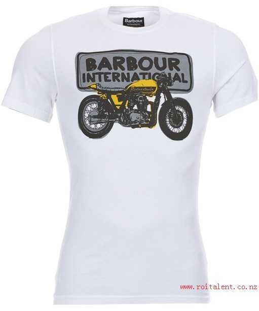 511x613 Outlet Online Barbour International Sketch Tee(White) - Outlet Sketch