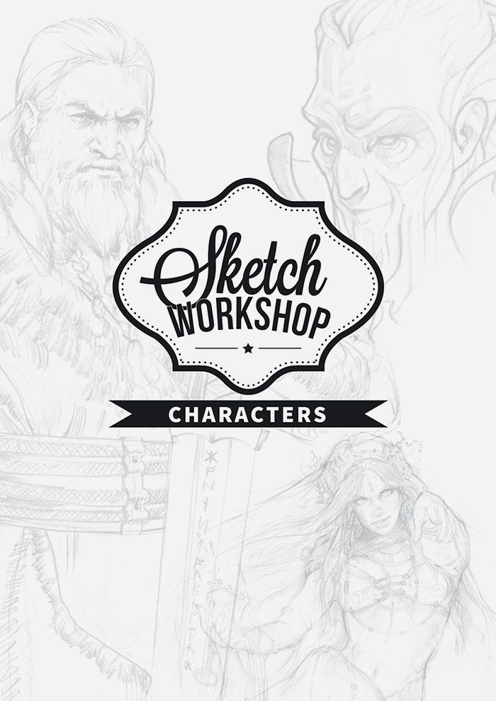 700x990 Sketch Workshop Characters 3dtotal Publishing [Books] Drawing - Outlet Sketch