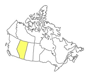 350x303 Map Of Canada Outline Sketch With Highlighted Provinces - Outline Sketch