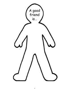 236x314 Body Outline Clipart - Outline Sketch Of A Person