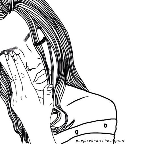 500x504 Collection Of Woman Drawing Outline High Quality, Free - Outline Sketch Of A Woman