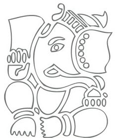 236x278 Ganesh Ji Sketch Pencil Sketches In 2018 Sketches - Outline Sketch Of Lord Ganesha