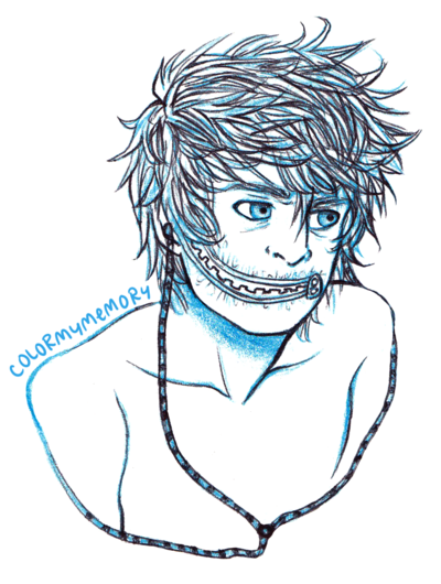 400x530 Bleu (Sketch) Outlines By Colormymemory - Outlines Sketch