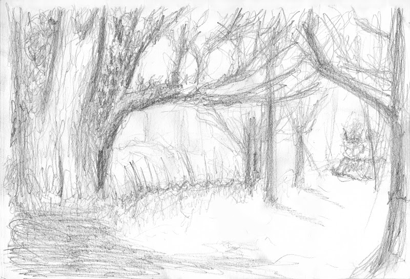 800x544 Art And Design Student Outdoor Sketch - Outside Sketch