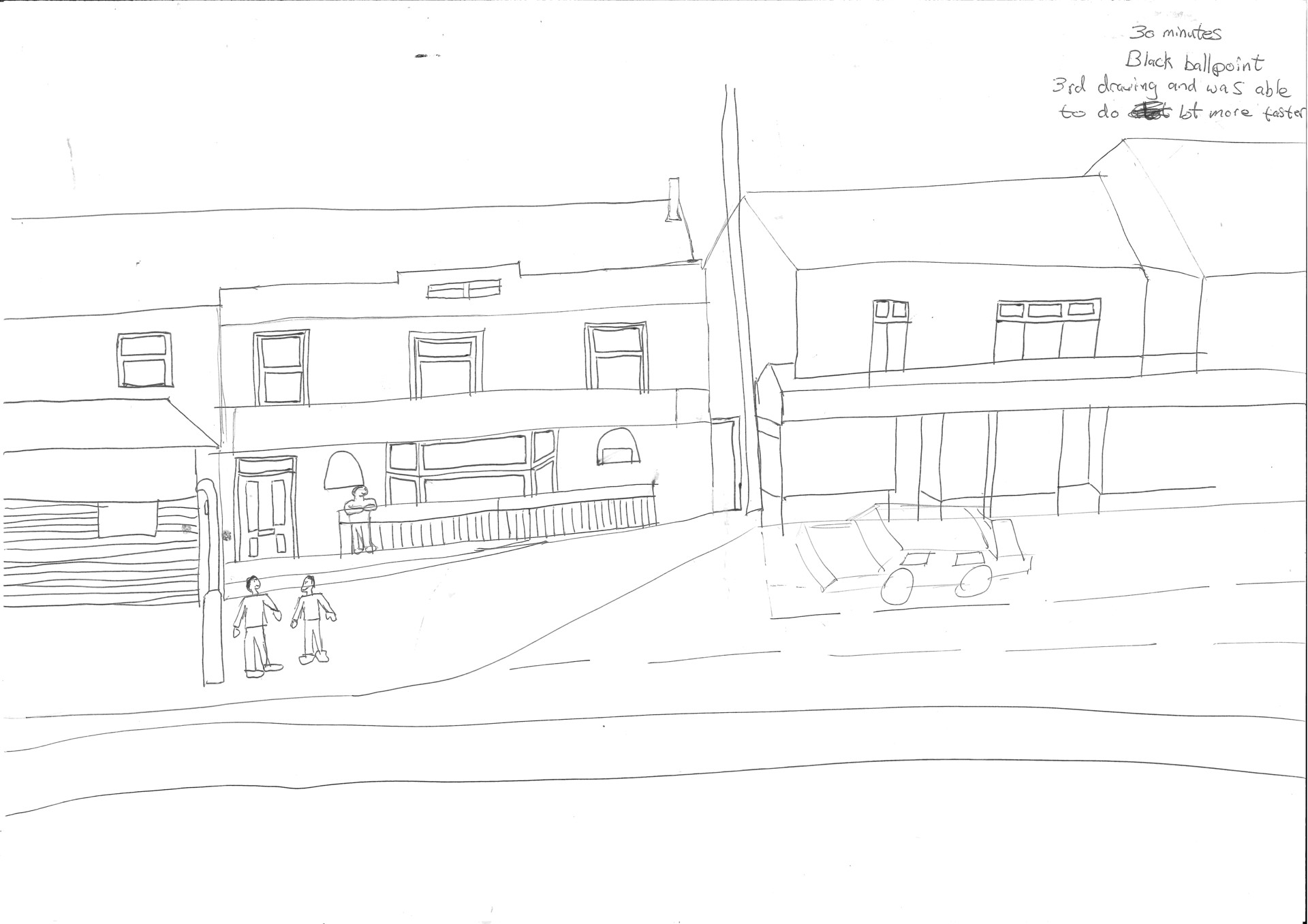 1920x1357 Artstation - Outside Sketch