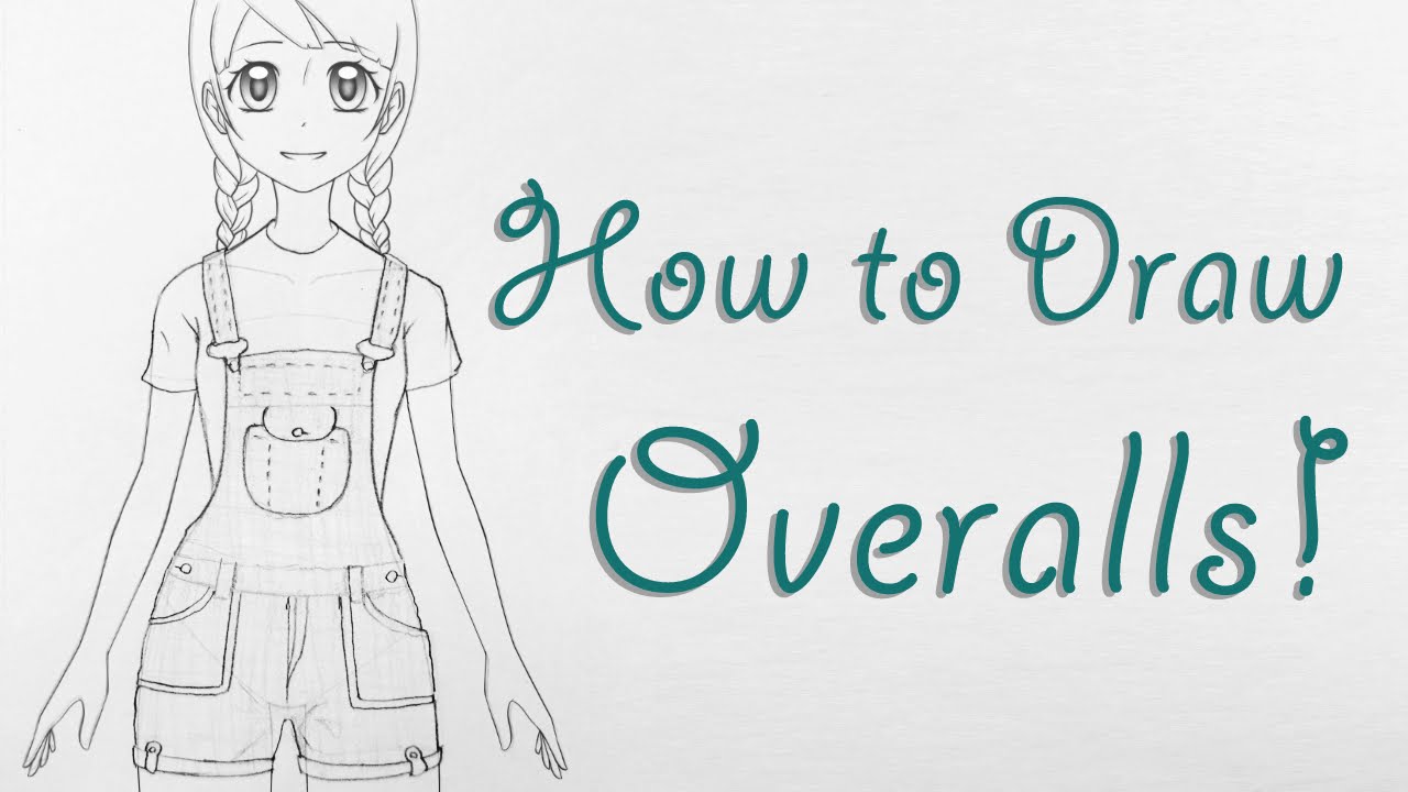 1280x720 How To Draw Overalls! - Overalls Sketch