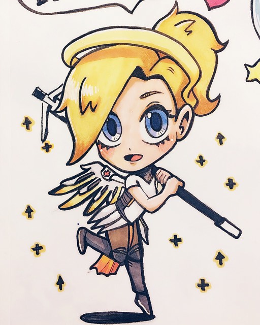 512x640 Heather Agoncillo Overwatch Sketches - Overwatch Sketches