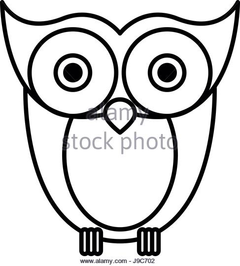 487x540 Clipart Owl Sketch - Owl Sketch Images