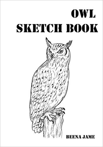 350x499 Owl Sketch Book Sketching And Drawing From A Life - Owl Sketch Pictures
