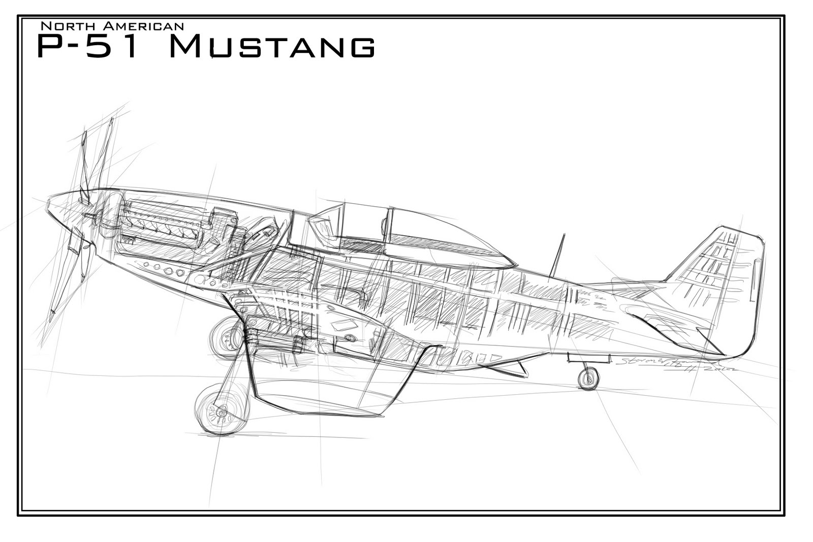 P 51d чертежи