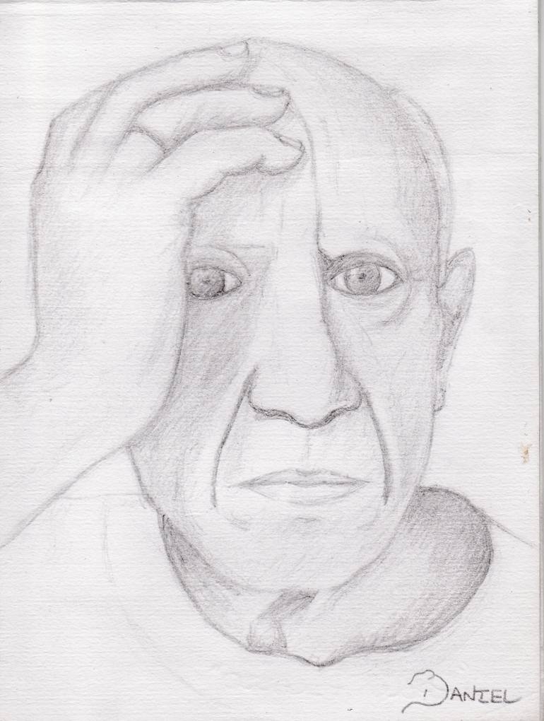 770x1020 Pablo Picasso Drawing By Daniel Wright Saatchi Art - Pablo Picasso Sketches