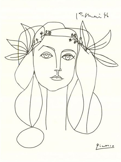 400x534 Pablo Picasso Drawings - Pablo Picasso Sketches