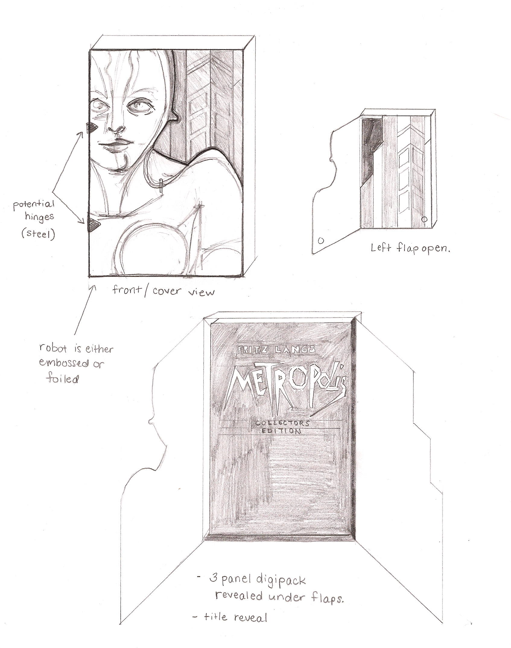 1694x2148 Revised Dvd Package Sketch Cristinaland. - Package Sketch