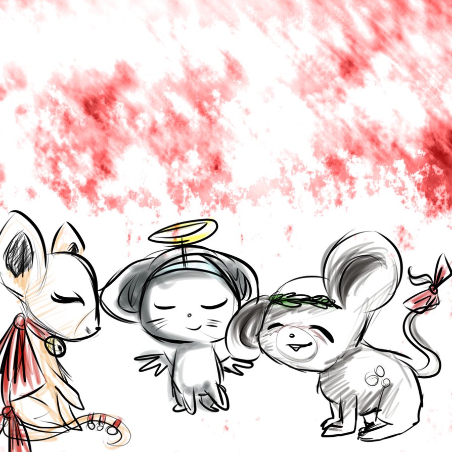 894x894 Small Art Commission Package Sketch 3 By Nieengel - Package Sketch