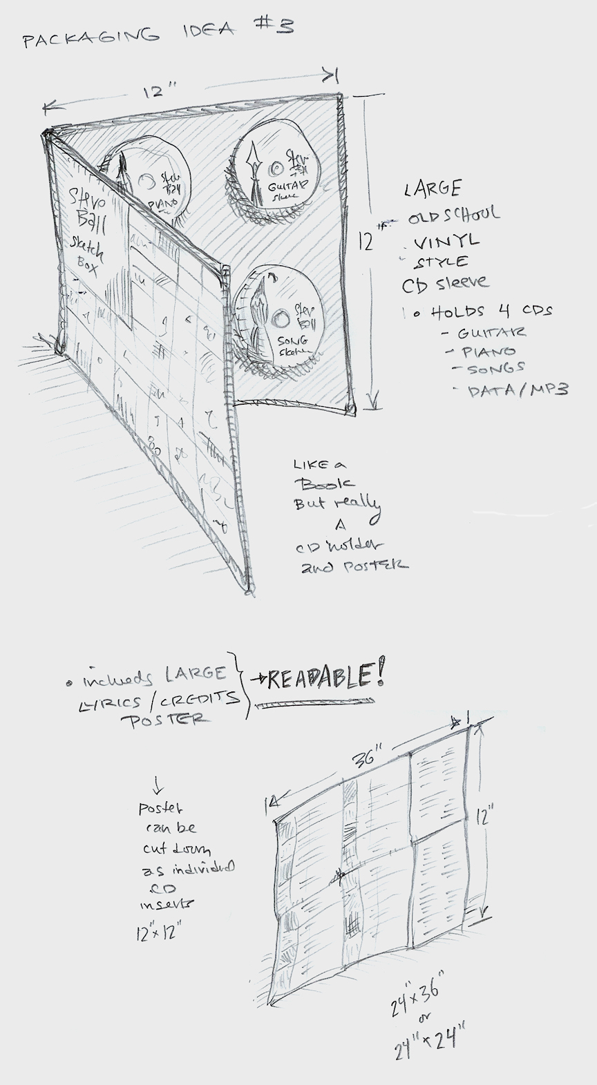 864x1571 Steve Ball Sketch Box Packaging Ideas - Package Sketch