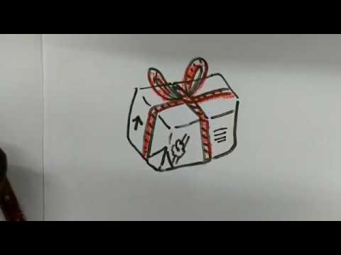 480x360 How To Draw A Package Drawing, Sketch, Art, Quick Draw, Craft - Package Sketch