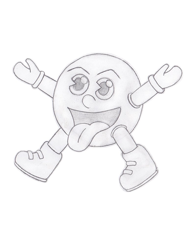 782x1022 Pac Man Sketch By Boomkey - Pacman Sketch